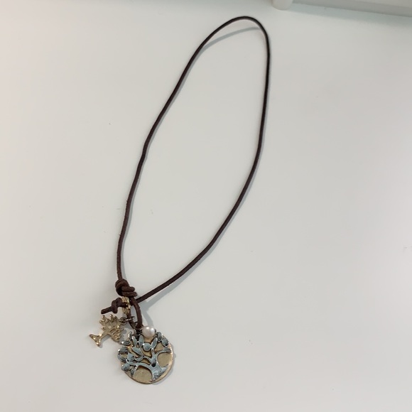 Necklace with Tree Pendant - Picture 4 of 5